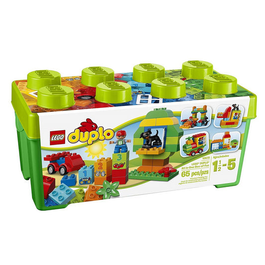 LEGO 10572 DUPLO Box of Fun with Storage Box All-in-1 Creative Building Bricks - Maqio