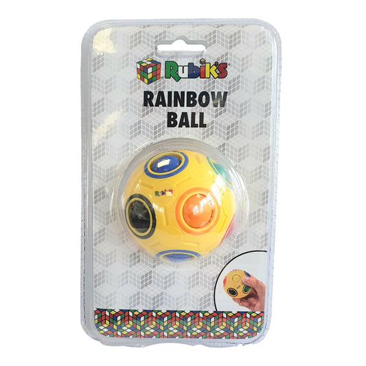 Rubik's Rainbow Ball Fidget Toy - Yellow