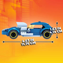 MEGA Construx Hot Wheels Twin Mill Buildable Car & Driver Playset