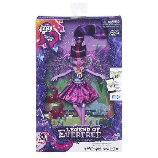 My Little Pony B7535 Equestria Girls Crystal Wings Twilight Sparkle Toy Doll - Maqio
