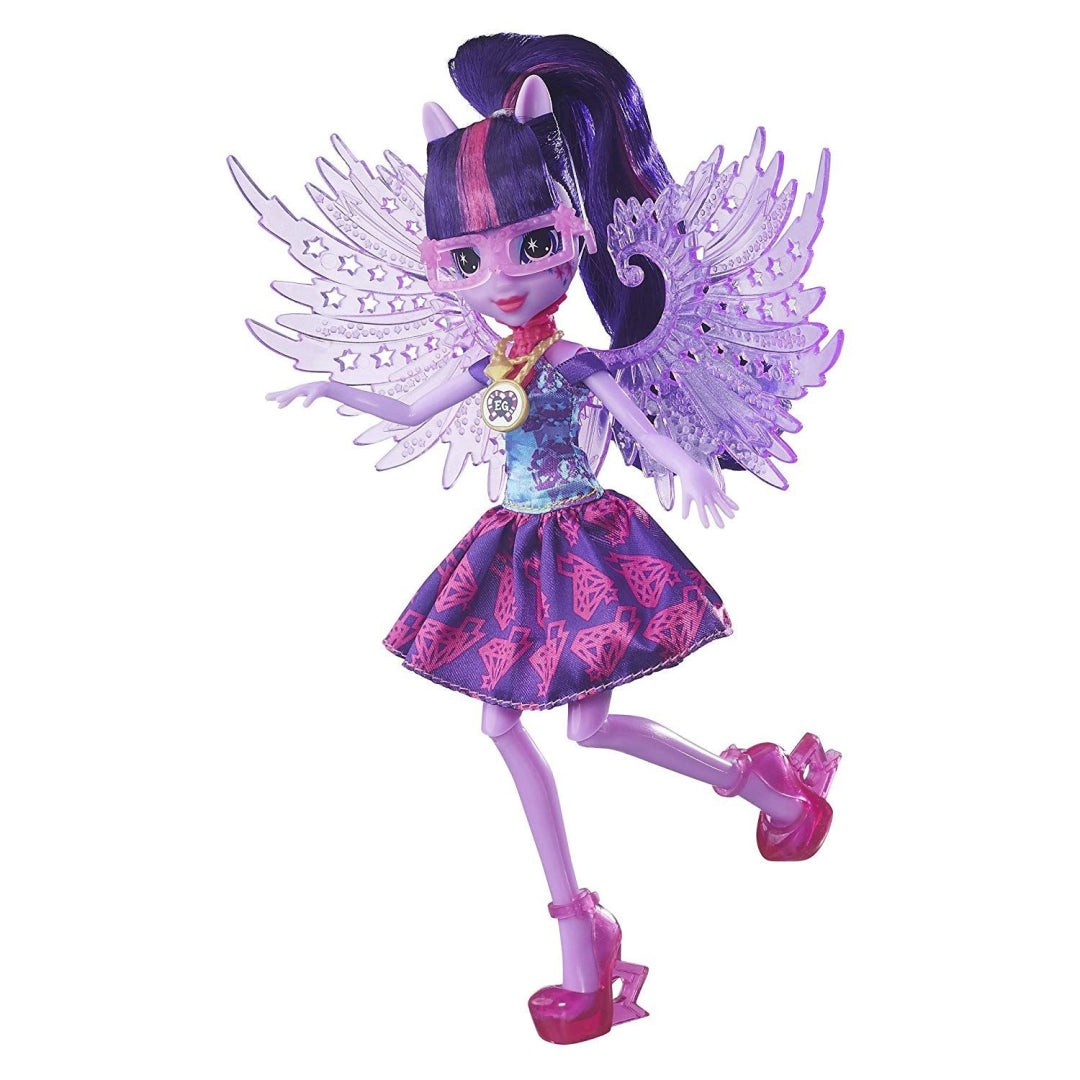 My Little Pony B7535 Equestria Girls Crystal Wings Twilight Sparkle Toy Doll - Maqio