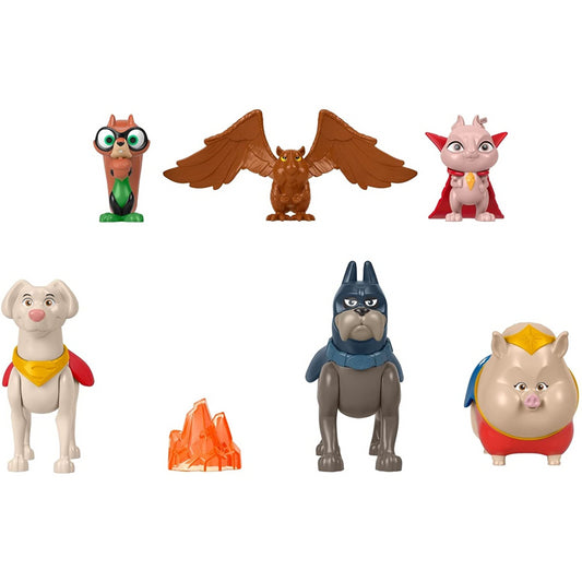 Fisher-Price DC League of Super-Pets Figure Multi-Pack Set