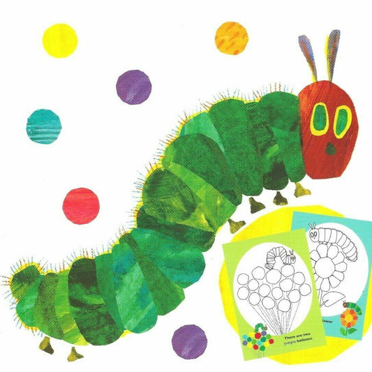 The Very Hungry Caterpillar Copy Colour Pad