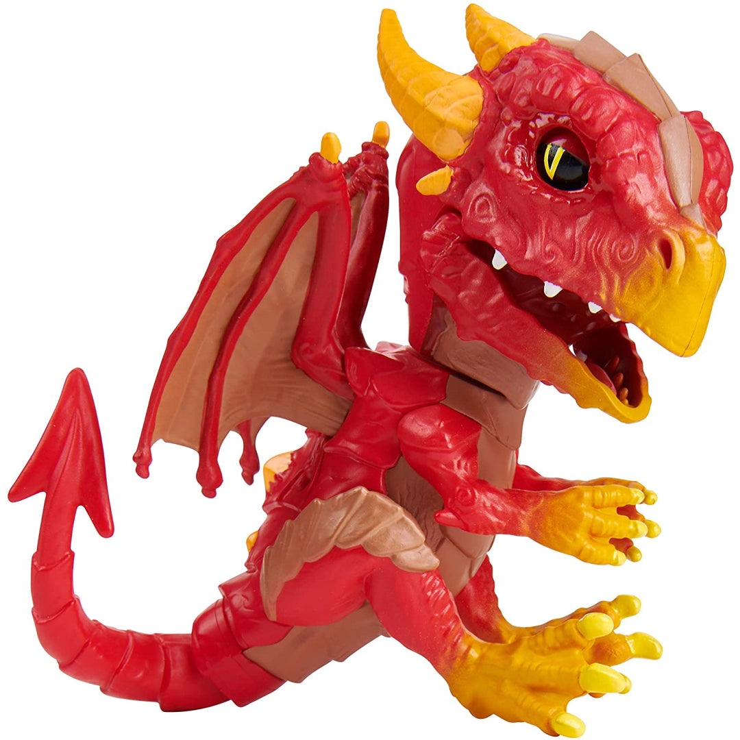 WowWee Fingerlings Untamed Dragon Series 1 Wildfire (Red) 3861 - Maqio