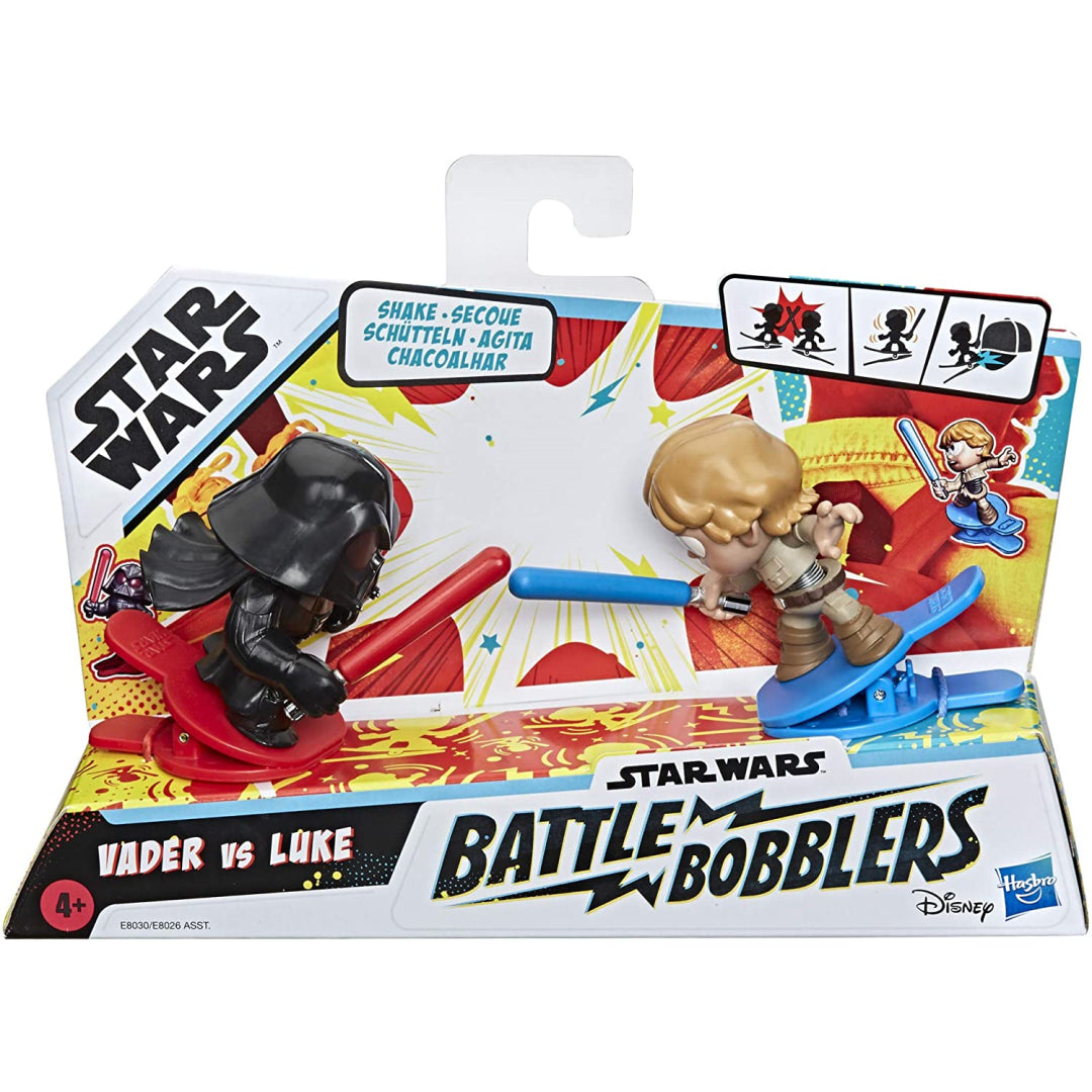Star Wars Battler Bobblers 2-Pk Vader vs Luke E8030 - Maqio