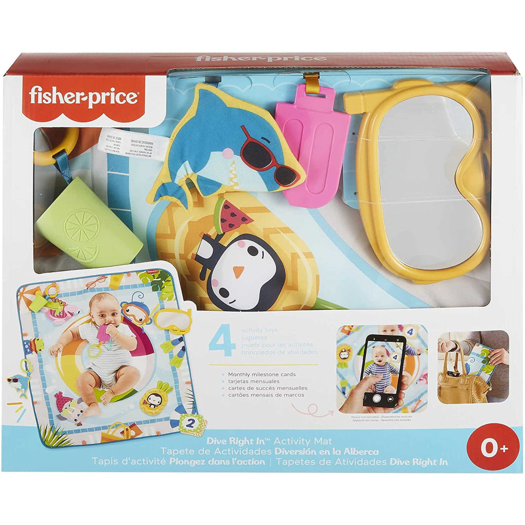 Gimnasio Jumbo Ciudad Fisher Price Tapete de Actividades