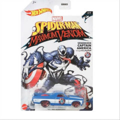 Hot Wheels Spiderman Maximum Venom Hot Wheels Set of 5 - Maqio