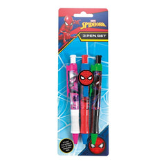 Spiderman 3 Pen Set with Novelty Icon - Maqio