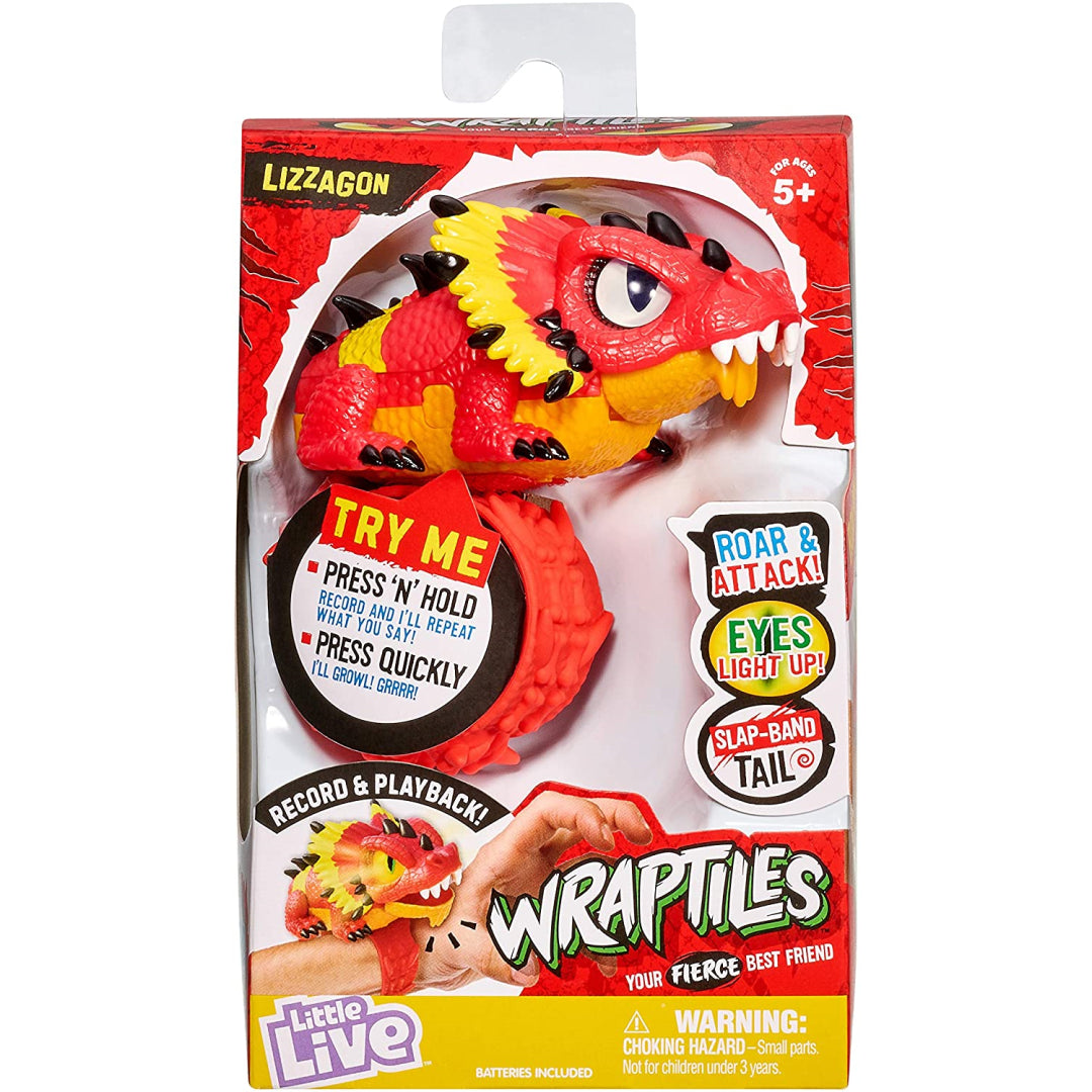 Wraptiles LIzzagon Red Little Live Wraptiles - Maqio