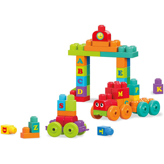 Mega Bloks Building Basics ABC Learning Train - Maqio