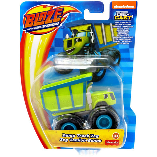 Fisher-Price Blaze and the Monster Machines Dump Truck Zeg Diecast - Maqio