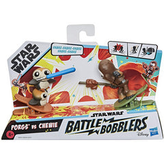 Star Wars Battler Bobblers 2-Pk Porgs vs Chewie E8031 - Maqio