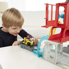 Playskool Heroes Transformers Rescue Bots Griffin Rock Firehouse Headquarters Toy - Maqio
