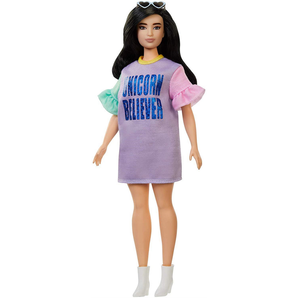 Barbie Fashionistas Doll with Unicorn Believer Dress - Maqio