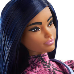 Barbie Fashionistas Doll 143 with Snakeskin Dress - Maqio