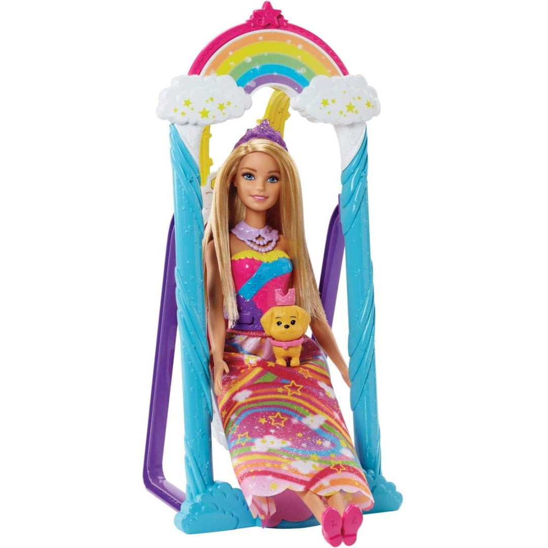 Barbie Dreamtopia Princess Swing Playset FJD06 - Maqio