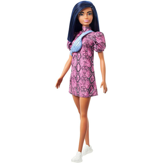 Barbie Fashionistas Doll 143 with Snakeskin Dress - Maqio