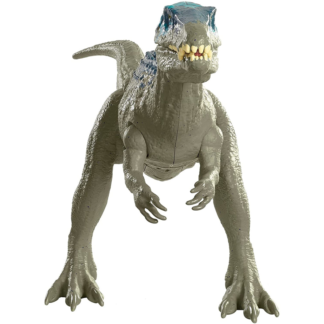 Jurassic World Roar Attack Dinosaur Figure with Movable Joints & Sounds - Baryonyx - Maqio