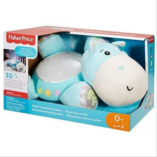 Fisher-Price Hippo Plush Projection Soother for Babies - Maqio