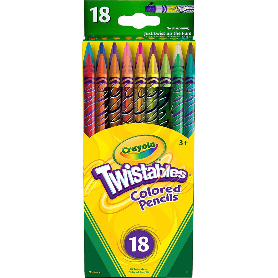 Crayola 18 Twistables Colored Pencils - Maqio