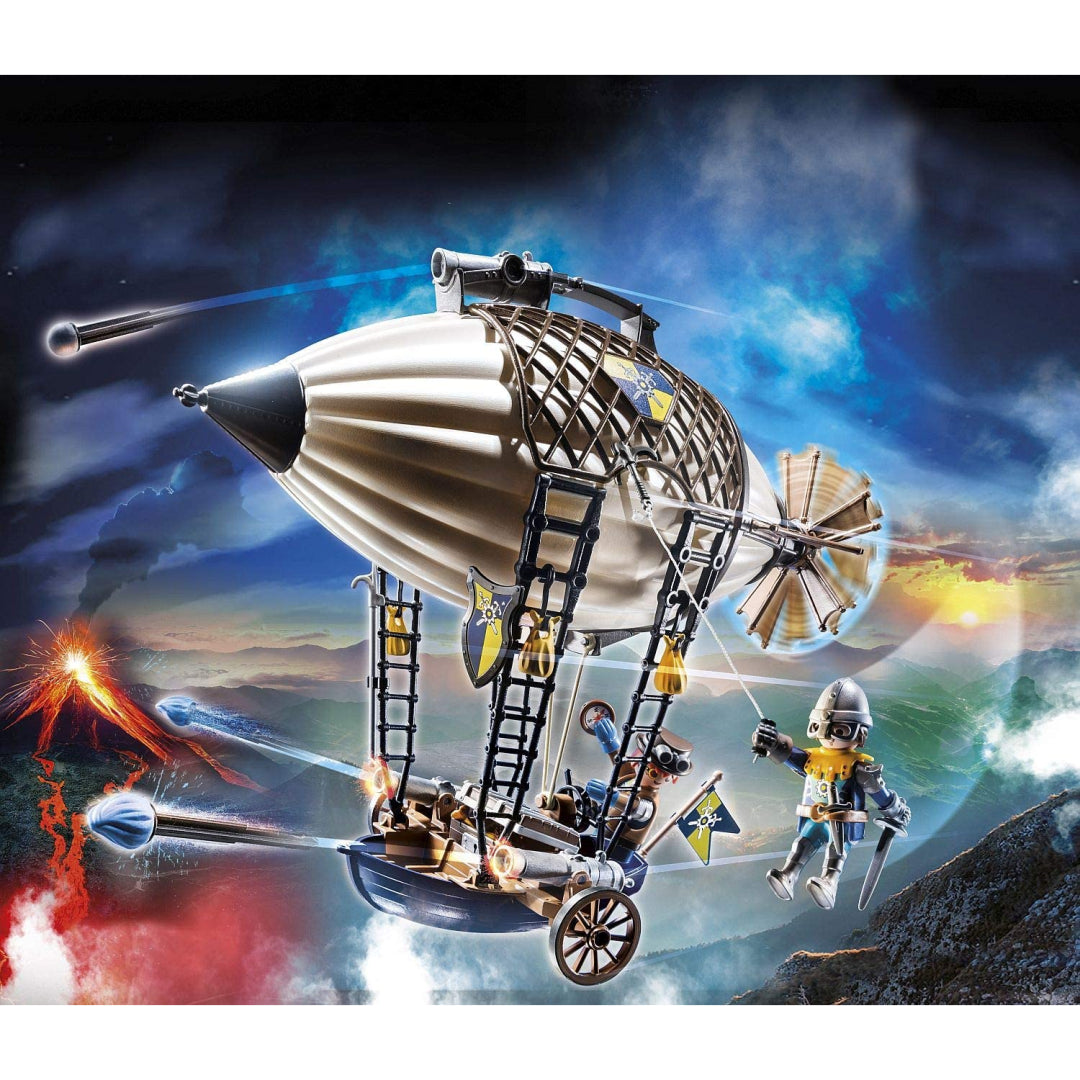 Playmobil Novelmore Knights 64pc Airship Zeppelin - Maqio
