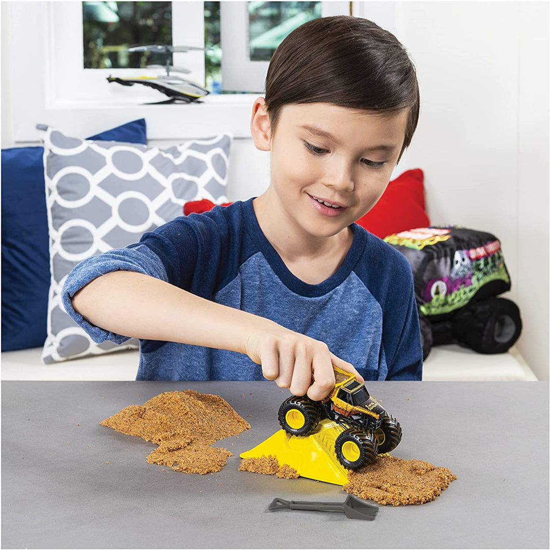 Monster Jam Kinetic Sand Monster Dirt Starter Set - Earth Shaker - Maqio