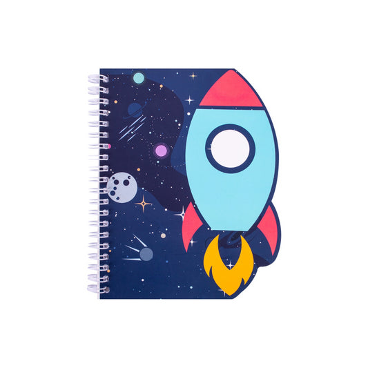 35 Page Kids Note Book Space Design FN2602 - Maqio