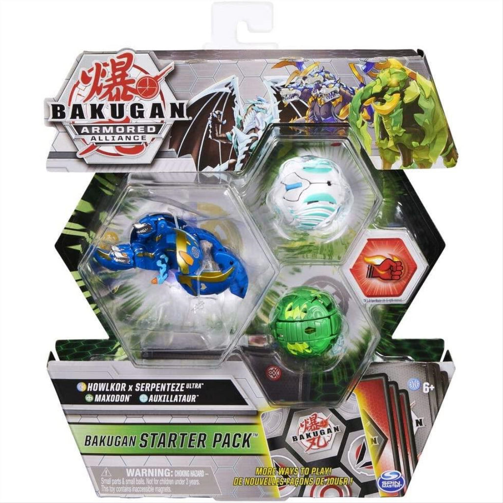 Bakugan Howlkor x Serpenteze Ultra Starter Pack 20125409 - Maqio