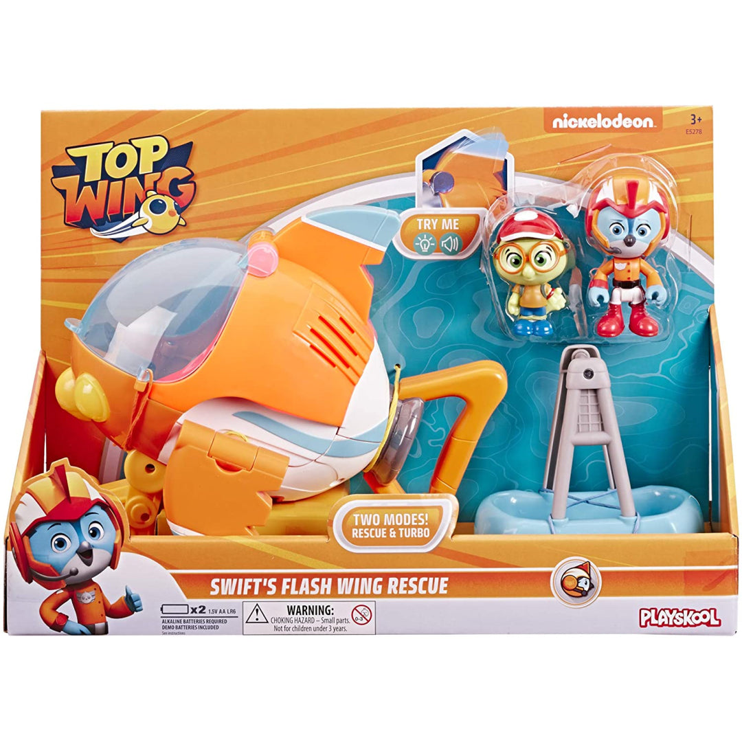 Top Wing Swiftâ€™s Flash Wing Rescue Figures & Playset E5278 - Maqio