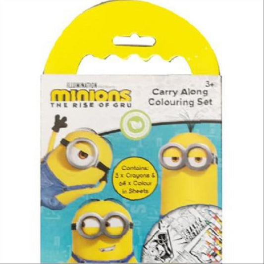 Minions Movie Carry Along Colour Set - Maqio