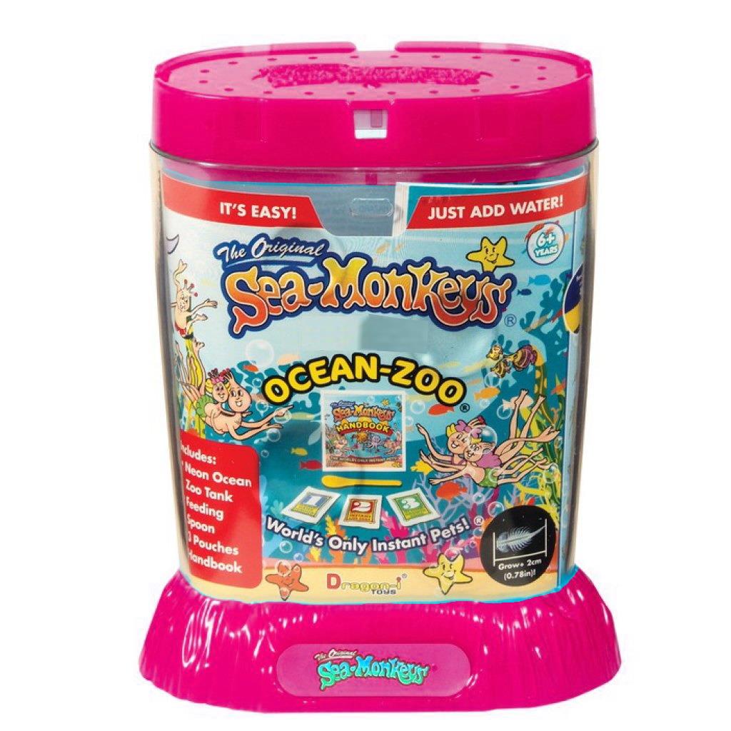Sea Monkeys: Ocean Zoo - Pink - Maqio