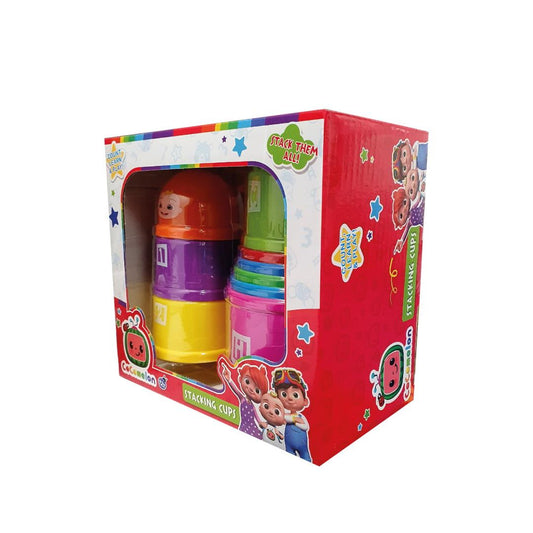Cocomelon Stacking Cups Count Learn & Play - Maqio