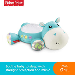 Fisher-Price Hippo Plush Projection Soother for Babies - Maqio