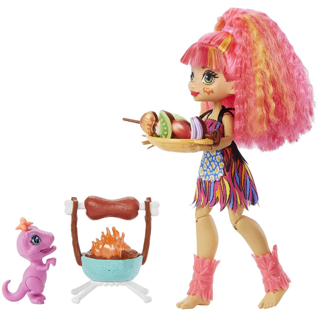 Cave Club Emberly Wild About Barbeques Doll & Accessories - Maqio
