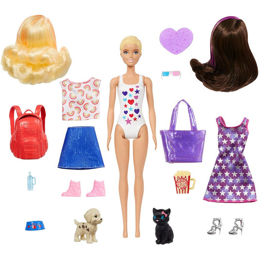 Barbie Colour Reveal Doll and Accessories with 25 Surprises - Maqio