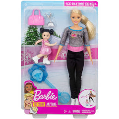 Barbie You can be Anything - Ice-Skating Coach FXP38 - Maqio