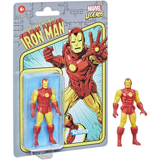 Marvel Legends Iron Man Retro Action Figure - Maqio