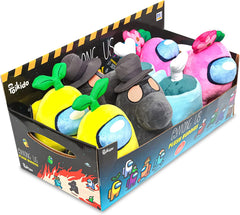 Official & Fully Licensed Among Us Light Blue Plush Toy - Maqio