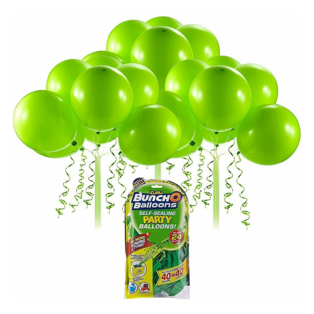 Zuru Bunch O Balloons 24 Pack Party Balloons - Green - Maqio