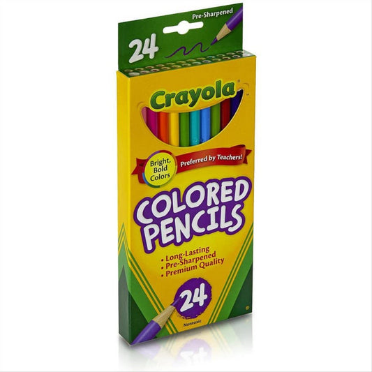 Crayola 24 Colored Pencils - Maqio