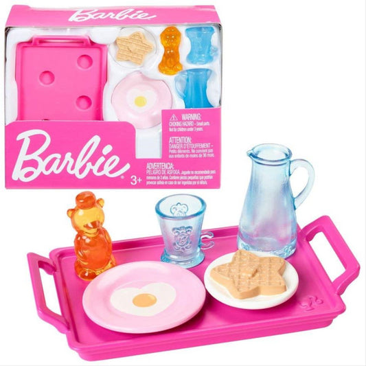 Barbie Breakfast Kitchen Home Accessories Set FXG28 - Maqio