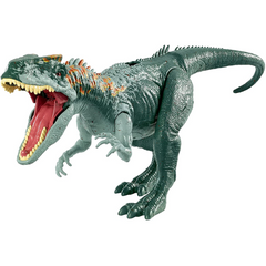 Jurassic World Roar Attack Dinosaur Figure with Movable Joints & Sounds - Allosaurus - Maqio