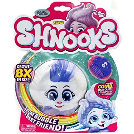 Zuru Shnooks - Shweetly with White and Purple Hair Plush - Maqio