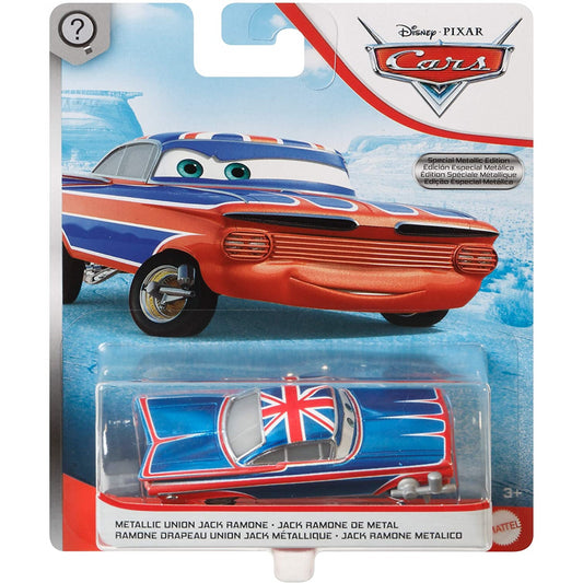 Disney Cars Cars 3 Metallic Union Jack Ramone Vehicle - Maqio