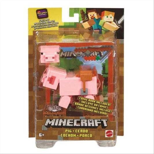 Minecraft Comic Maker Action Figure - Pig - Maqio