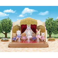 Sylvanian Families Ballet Theatre inc Chocolate Rabbit Girl - Maqio