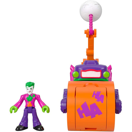 Imaginext DC Super Friends Vehicles - The Joker Steamroller - Maqio