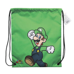 Mario Bros Drawstring PE Bag Feat Luigi - Maqio