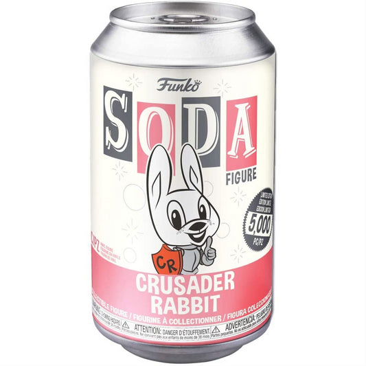 Funko Vinyl Soda Crusader Rabbit Crusader Rabbit Soda - Maqio