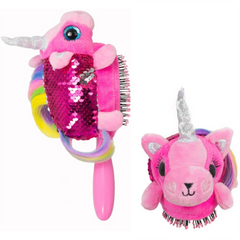 Wet Brush Plush Animals Hair Detangler with Soft Bristles